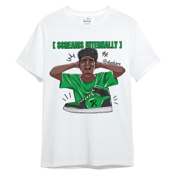 Low Lucky Green 1s Shirt - Scream Internally Unisex Shirt Matching Jordan Shirt Jezsport.com