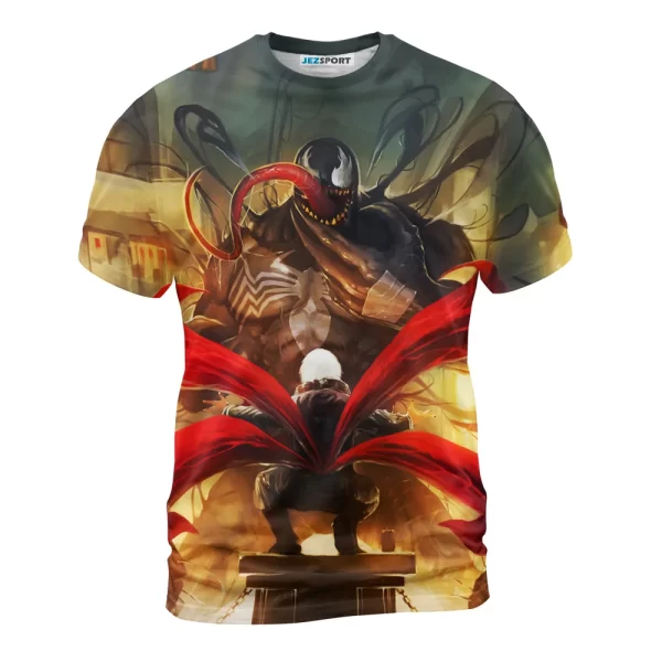 Venom Spider Man Shirt, Marvel Shirt For Men And Women Jezsport.com