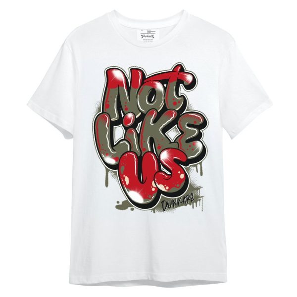 Low OG Medium Olive 1s Shirt - None Like Us Graphic Unisex Shirt Matching Jordan Shirt Jezsport.com