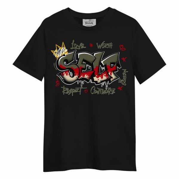 Low OG Medium Olive 1s Shirt, Love Queen Self Unisex Shirt Matching Jordan Shirt Jezsport.com