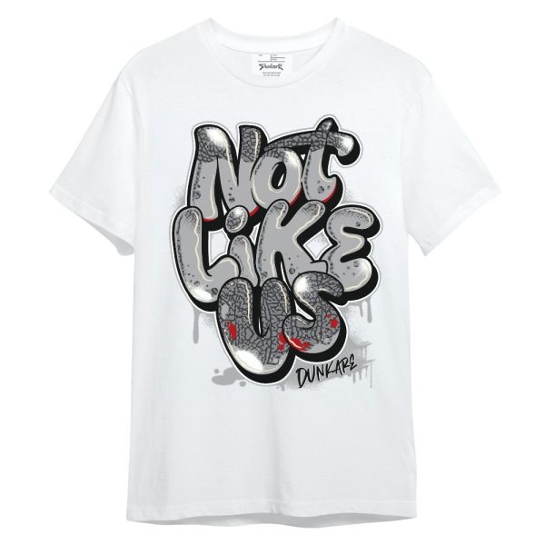 Cement Grey 3s Shirt - None Like Us Graphic Unisex Shirt Matching Jordan Shirt Jezsport.com