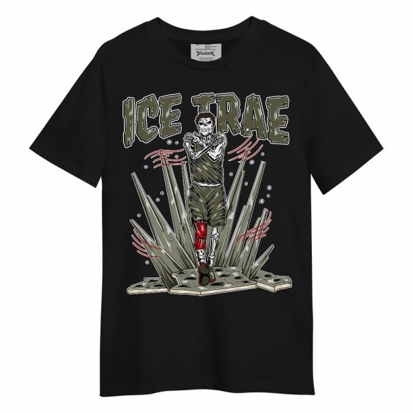 Low OG Medium Olive 1s Shirt - Freezed Skeleton Unisex Shirt Matching Jordan Shirt Jezsport.com