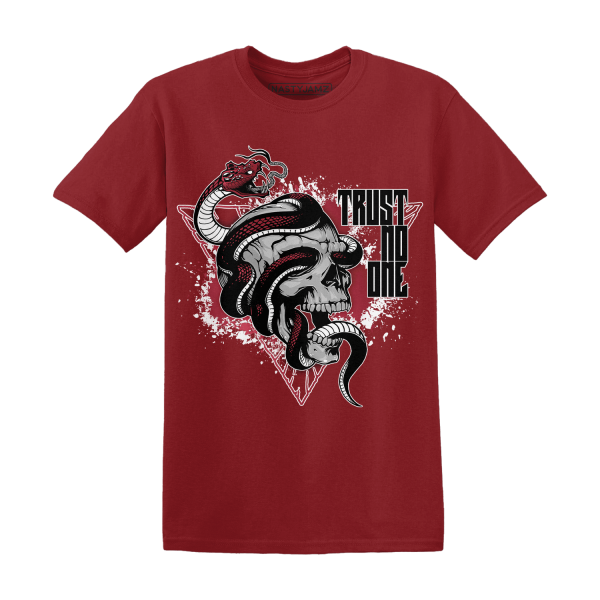 High 85 Metallic Burgundy 1s T Shirt Match Dont Trust Any Jezsport.com