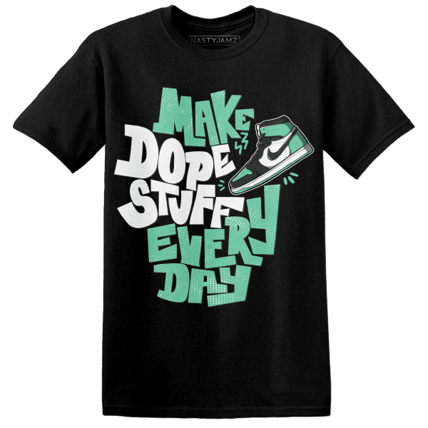 High OG Green Glow 1s T Shirt Match Dope Sneaker Jezsport.com