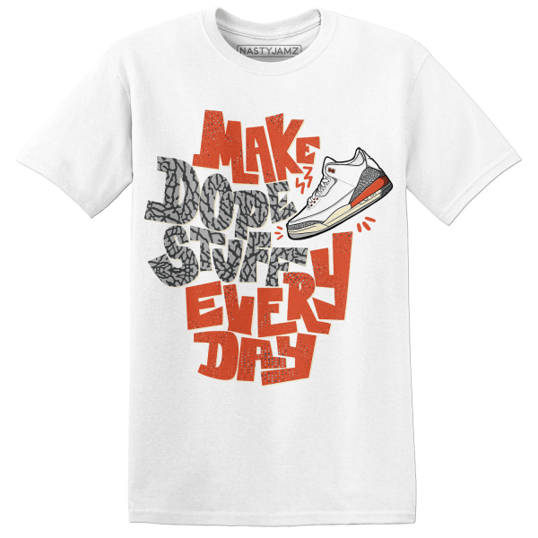 Georgia Peach 3s T Shirt Match Dope Sneaker Jezsport.com