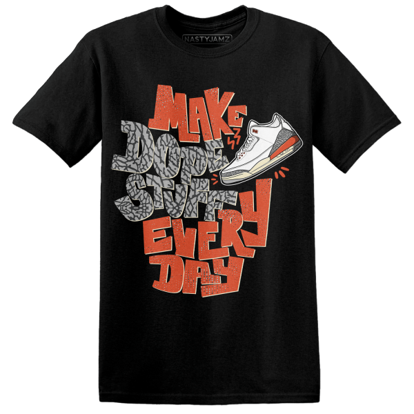 Georgia Peach 3s T Shirt Match Dope Sneaker Jezsport.com