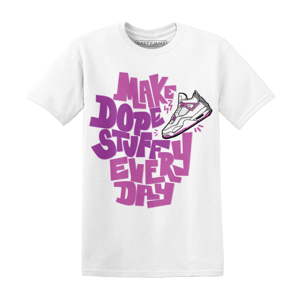 GS Hyper Violet 4s T Shirt Match Dope Sneaker Jezsport.com