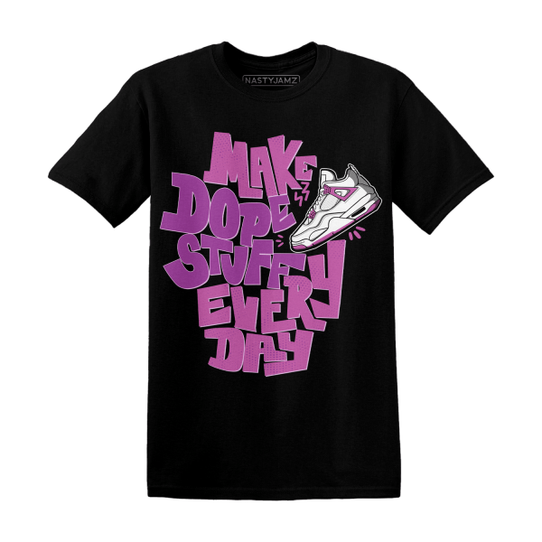 GS Hyper Violet 4s T Shirt Match Dope Sneaker Jezsport.com