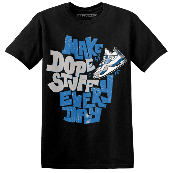 Industrial Blue 4s T Shirt Match Dope Sneaker Jezsport.com