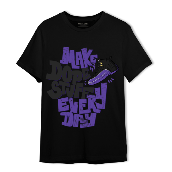 Field Purple 12s T Shirt Match Dope Sneaker Jezsport.com