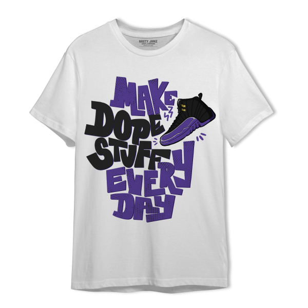 Field Purple 12s T Shirt Match Dope Sneaker Jezsport.com