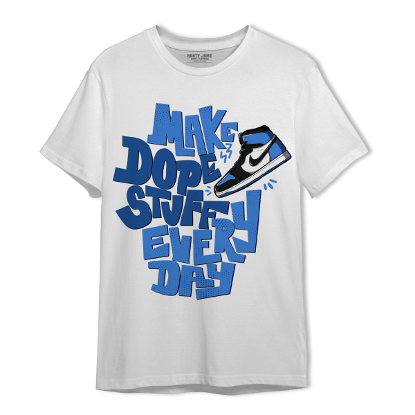 University Blue Toe 1s T Shirt Match Dope Sneaker Jezsport.com