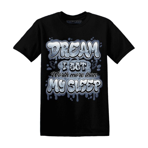 Mid Diffused Blue Grey 1s T Shirt Match Dream Over Rest Jezsport.com