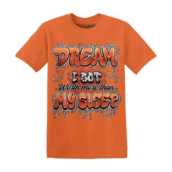 Georgia Peach 3s T Shirt Match Dream Over Rest Jezsport.com