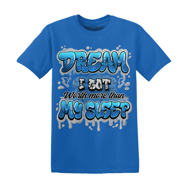 Industrial Blue 4s T Shirt Match Dream Over Rest Jezsport.com