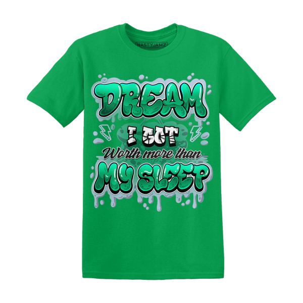 Lucky Green 5s T Shirt Match Dream Over Rest Jezsport.com