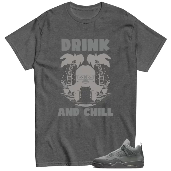 Drink Chill Shirt to Match Jordan 4 SE Wet Cement Jezsport.com