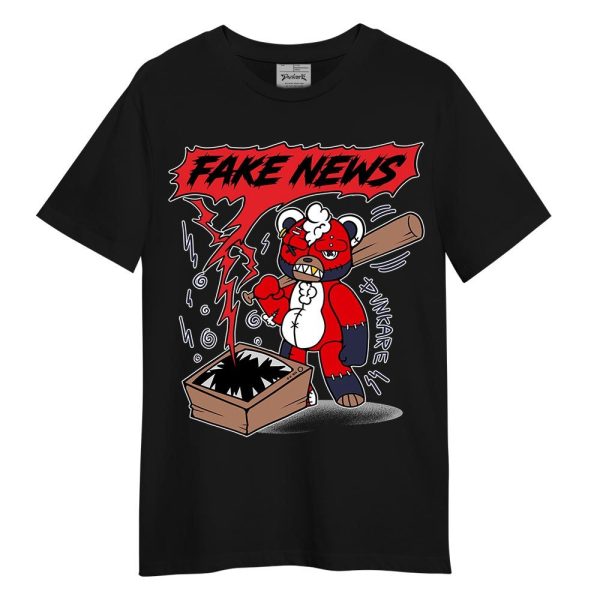 Low OG Howard Bison 1s Shirt - False News Hugz Shirt Unisex Matching Jordan Shirt Jezsport.com