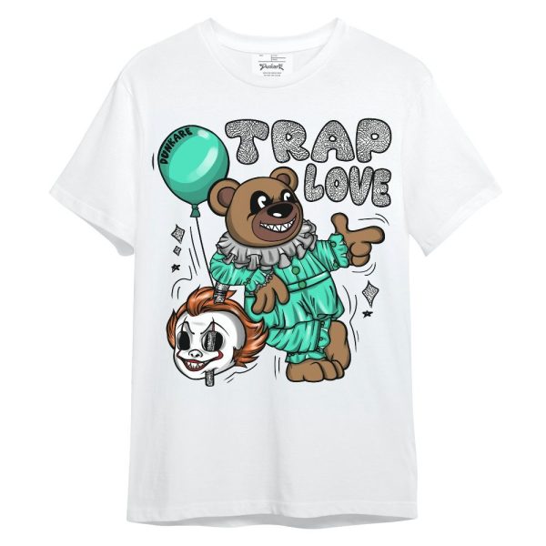 Black Green Glow 3s Shirt - Trap Loves Bear Unisex Shirt Matching Jordan Shirt Jezsport.com