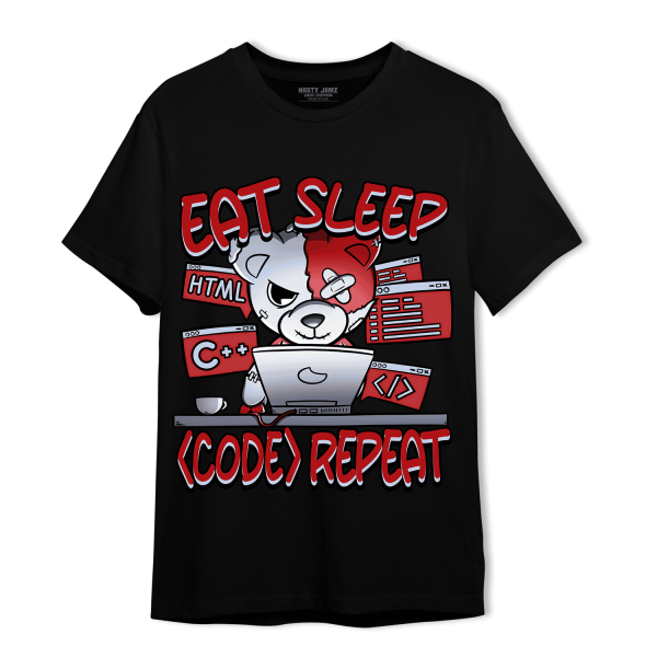 Cherry 11s T Shirt Match Eat Sleep Code BER Jezsport.com