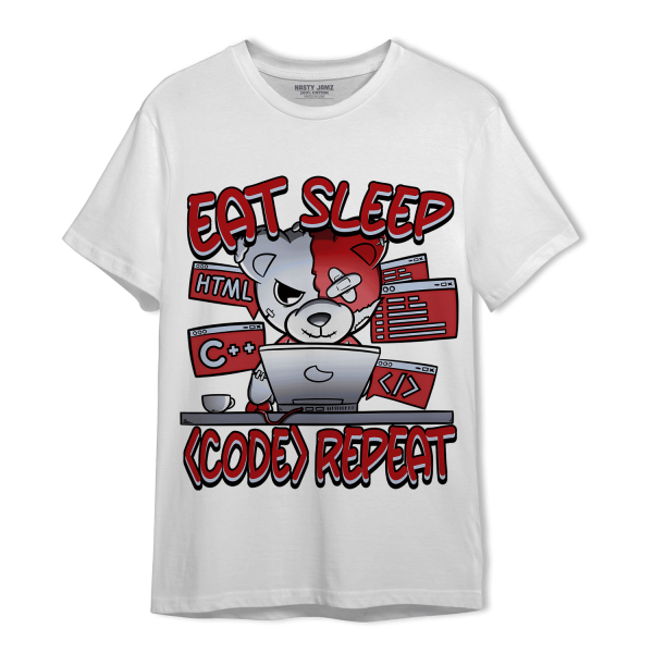 Cherry 11s T Shirt Match Eat Sleep Code BER Jezsport.com