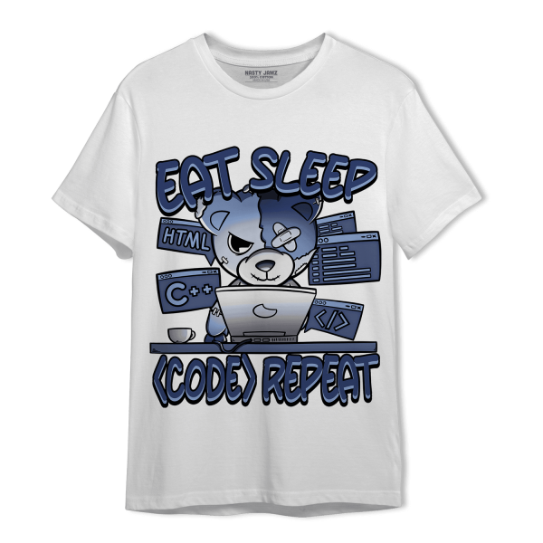 Midnight Navy 5s T Shirt Match Eat Sleep Code BER Jezsport.com