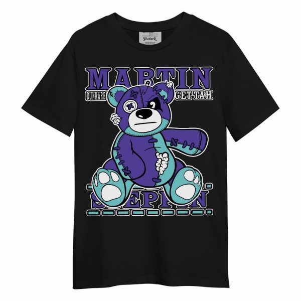 Low Hornets 1s Shirt - Tah Steppin Bear Unisex Shirt Matching Jordan Shirt Jezsport.com