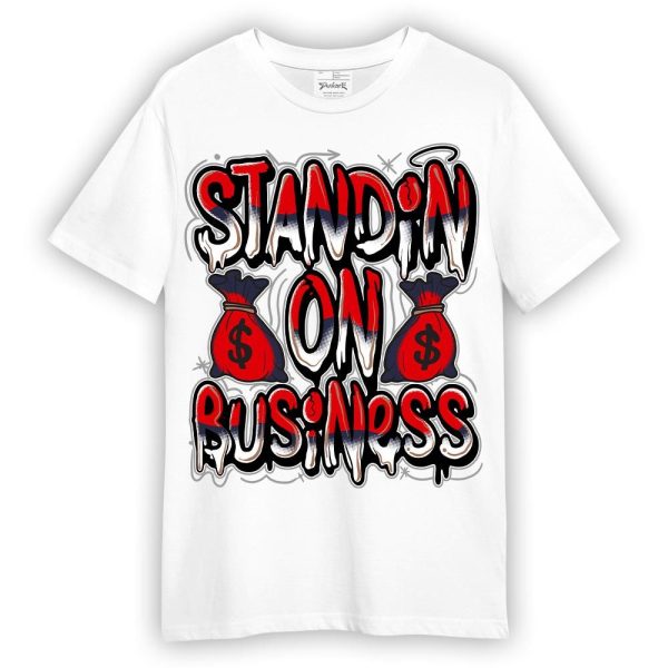 Low OG Howard Bison 1s Shirt - Standin' Business Graphic Shirt Unisex Matching Jordan Shirt Jezsport.com