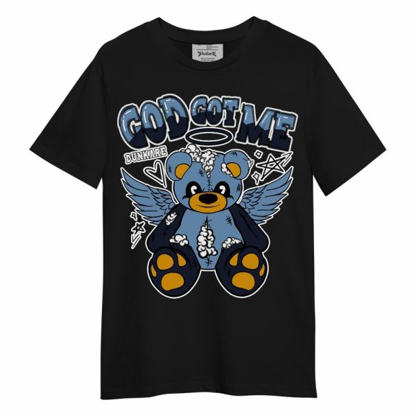 High OG First In Flight 1s Shirt Gods Guides Me Bear Unisex Shirt Matching Jordan Shirt Jezsport.com