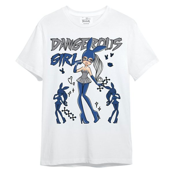 High OG True Blue 1s Shirt - Dangerous.Girl Unisex Shirt Matching Jordan Shirt Jezsport.com