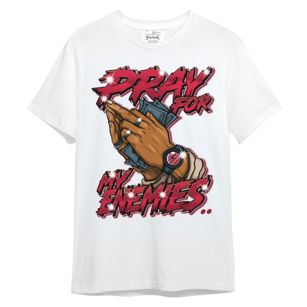 Mid Multi Color 2022 1s Shirt - Prayed For Enemies Graphic Unisex Shirt Matching Jordan Shirt Jezsport.com