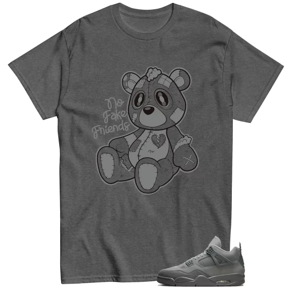 Fake Friends Shirt to Match Jordan 4 SE Wet Cement Jezsport.com