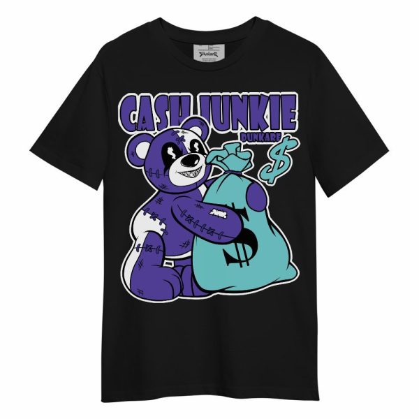 Low Hornets 1s Shirt - Cashs Junkie Bear Unisex Shirt Matching Jordan Shirt Jezsport.com