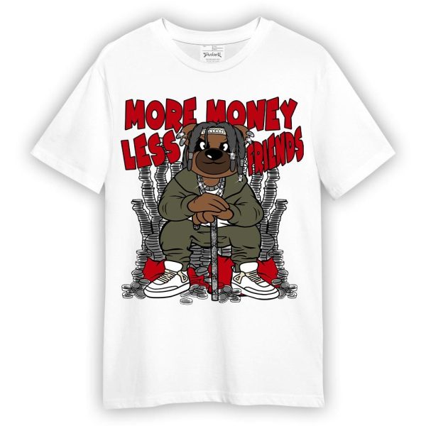 Low OG Medium Olive 1s Shirt - More Moneys Bear Shirt Unisex Matching Jordan Shirt Jezsport.com