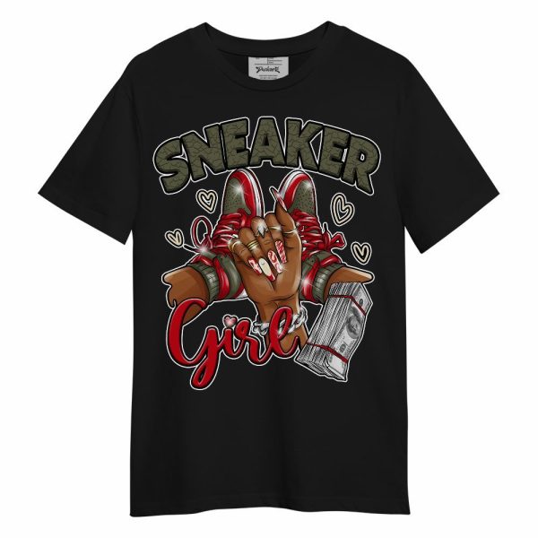 Low OG Medium Olive 1s Shirt - Sneakerz Girlz Unisex Shirt Matching Jordan Shirt Jezsport.com