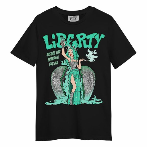 Black Green Glow 3s Shirt - Midwest Cartoon Unisex Shirt Matching Jordan Shirt Jezsport.com