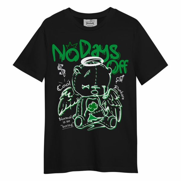 Low Lucky Green 1s Shirt, No Days Off Unisex Shirt Matching Jordan Shirt Jezsport.com