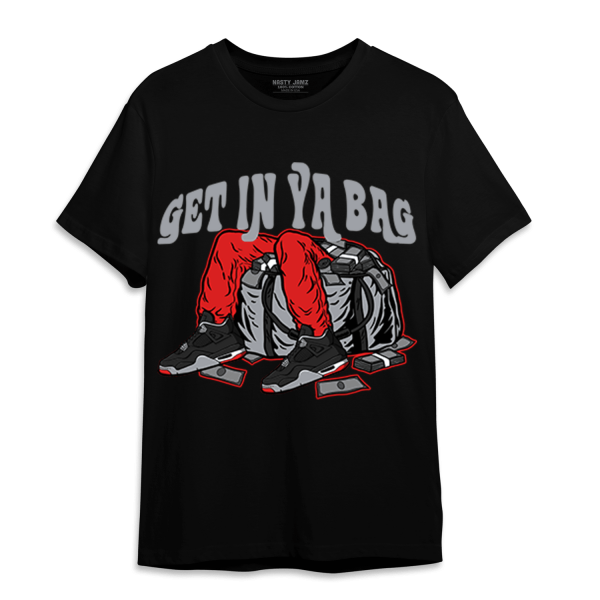 Bred Reimagined 4s T Shirt Match Get In Ya Bag Jezsport.com