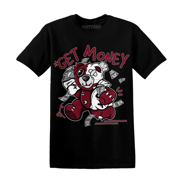 High White Team Red 1s T Shirt Match Get Money BER Jezsport.com