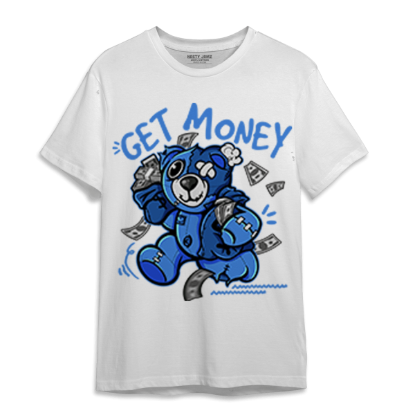 University Blue Toe 1s T Shirt Match Get Money BER Jezsport.com