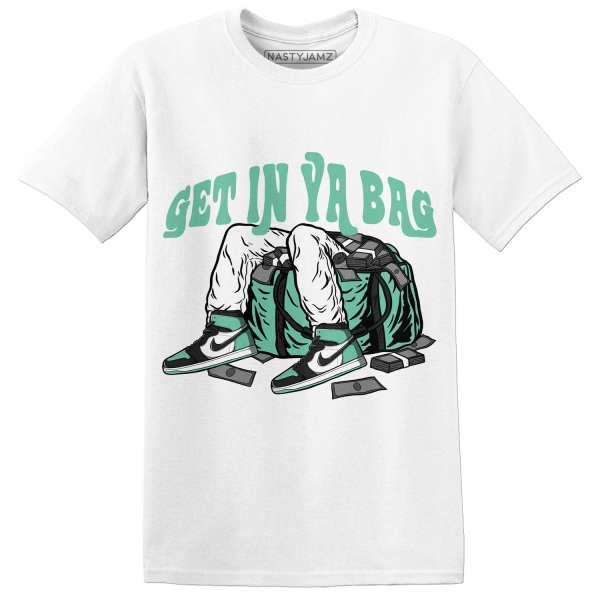 High OG Green Glow 1s T Shirt Match Get Ya In Bag Jezsport.com