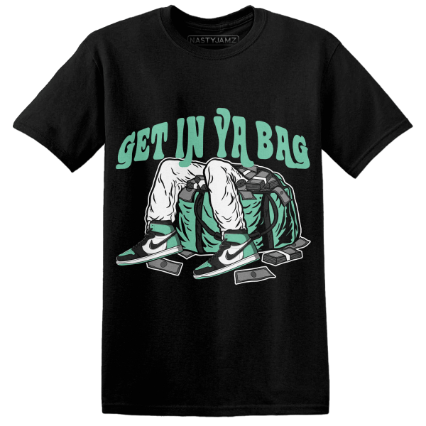 High OG Green Glow 1s T Shirt Match Get Ya In Bag Jezsport.com