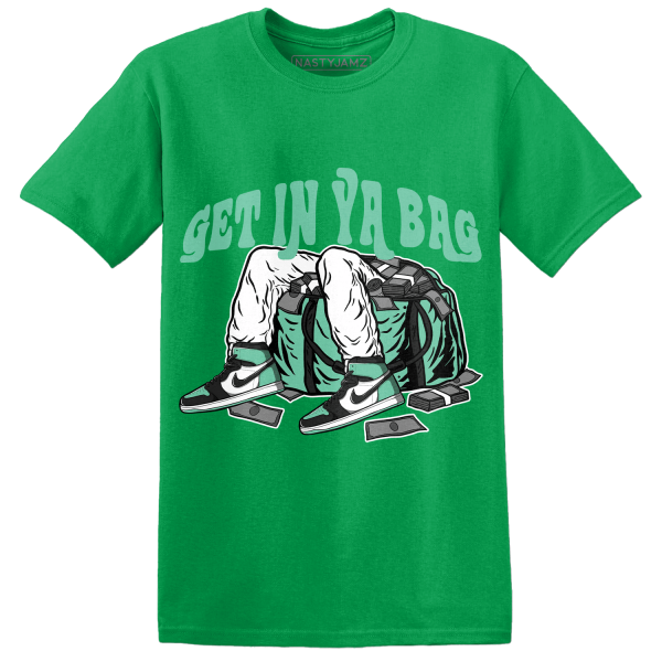 High OG Green Glow 1s T Shirt Match Get Ya In Bag Jezsport.com