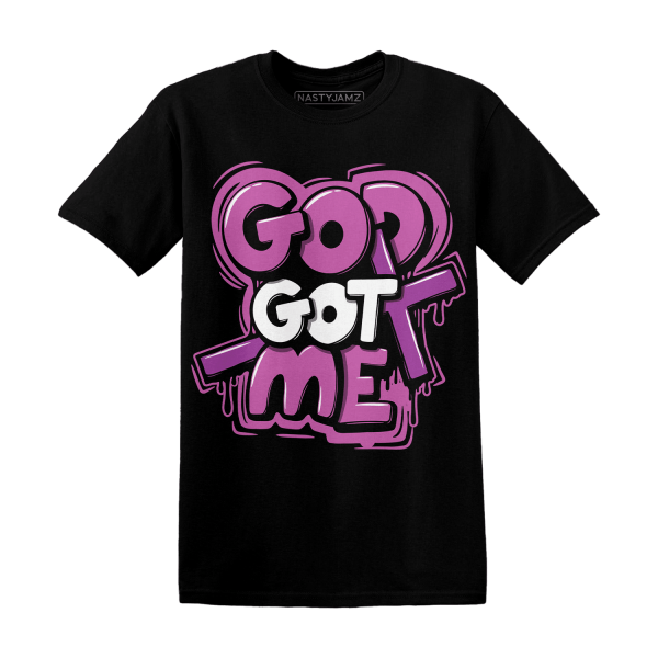 GS Hyper Violet 4s T Shirt God Got Me Jezsport.com