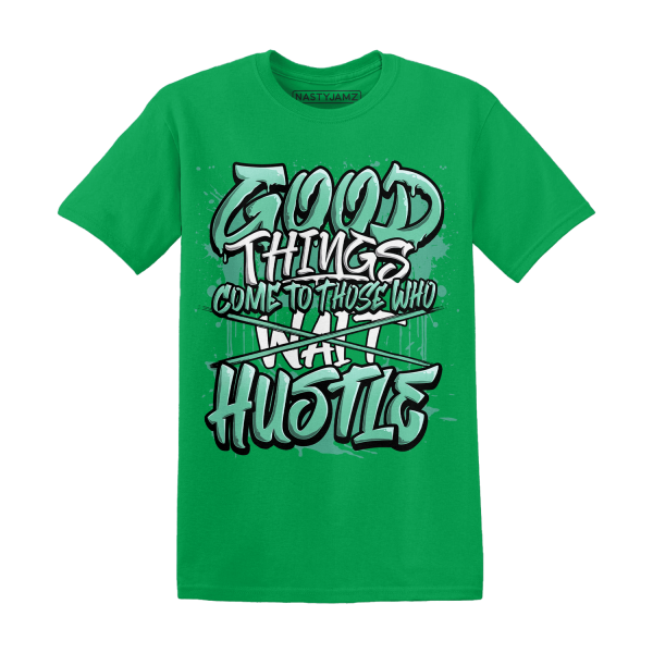 High OG Green Glow 1s T Shirt Match Good Things Jezsport.com