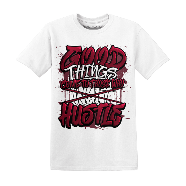 High White Team Red 1s T Shirt Match Good Things Jezsport.com