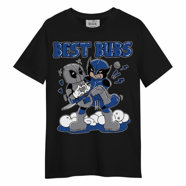 High OG True Blue 1s Shirt - Bubs Cartoon Unisex Shirt Matching Jordan Shirt Jezsport.com