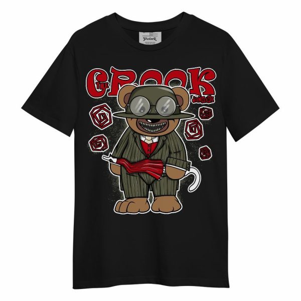 Low OG Medium Olive 1s Shirt - Swindler Bear Unisex Shirt Matching Jordan Shirt Jezsport.com