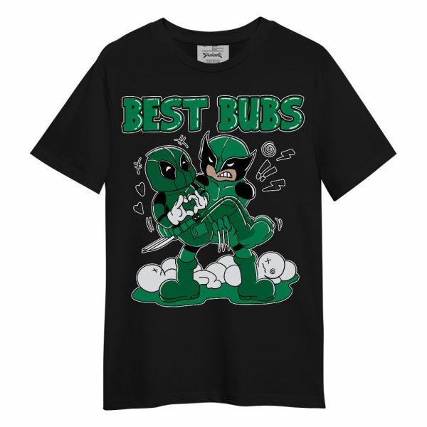 Mid Lucky Green 1s Shirt - Bubs Cartoon Unisex Shirt Matching Jordan Shirt Jezsport.com