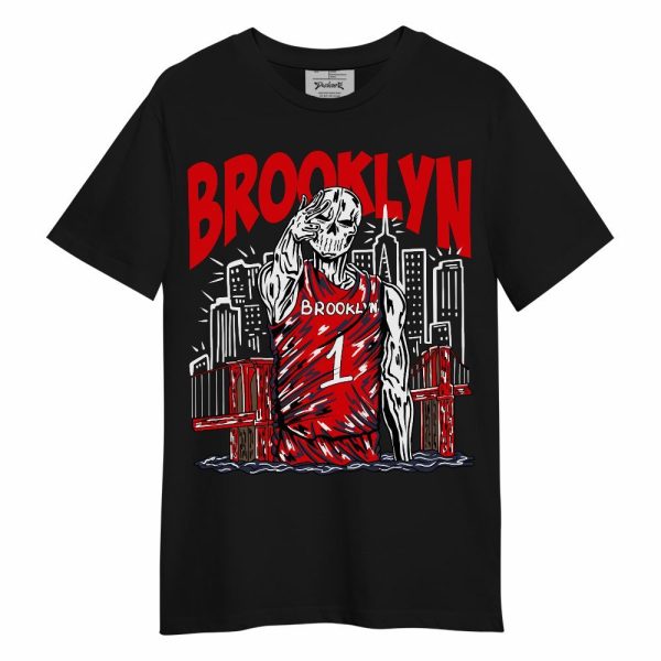 Low OG Howard Bison 1s Shirt - Brooklyn's Skeleton Unisex Shirt Matching Jordan Shirt Jezsport.com